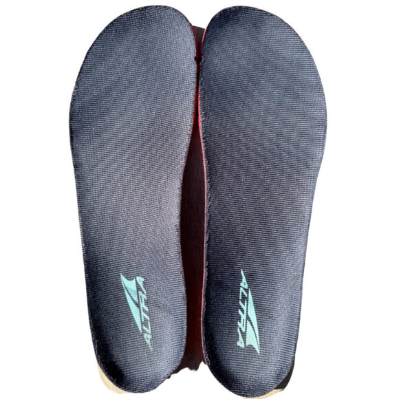 Altra Lone Peak 4.5 Women's Gray Teal Trail Hike Running Shoes Size 10 - Picture 8 of 15